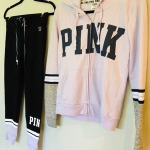 PINK Victoria Secret yoga set